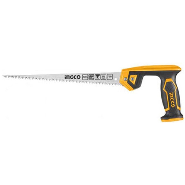 ხელის ხერხი Ingco HCS3008, Hand Saw, Black/Orange