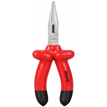 კომბინირებული ბრტყელტუჩა Ingco HILNP01200, Combination Plier, Red