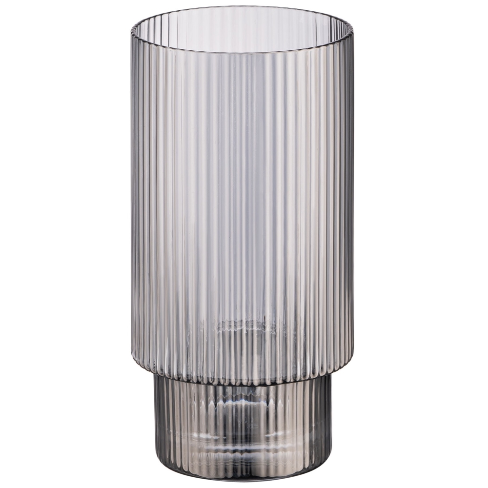 Ardesto AR2638SG Graphite, 0.38l, 2Pcs, Long Glasses Set, Smoky