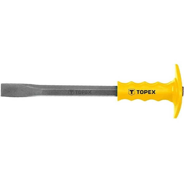 ბრტყელი სატეხი Topex 03A136, Chisel, Black/Yellow