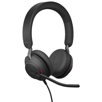 ყურსასმენი Jabra 24189-999-999 Evolve2 40 SE, Headset, Wired, USB, Black