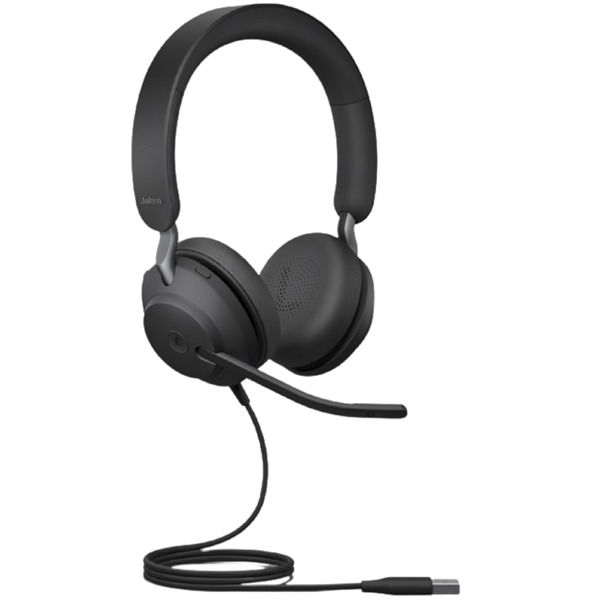 ყურსასმენი Jabra 24189-999-999 Evolve2 40 SE, Headset, Wired, USB, Black