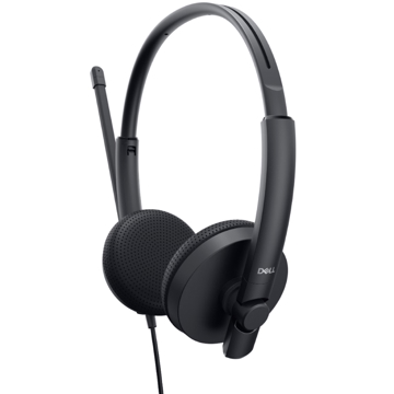 ყურსასმენი Dell 520-AAVV WH1022, Headset, Wired, USB, Black