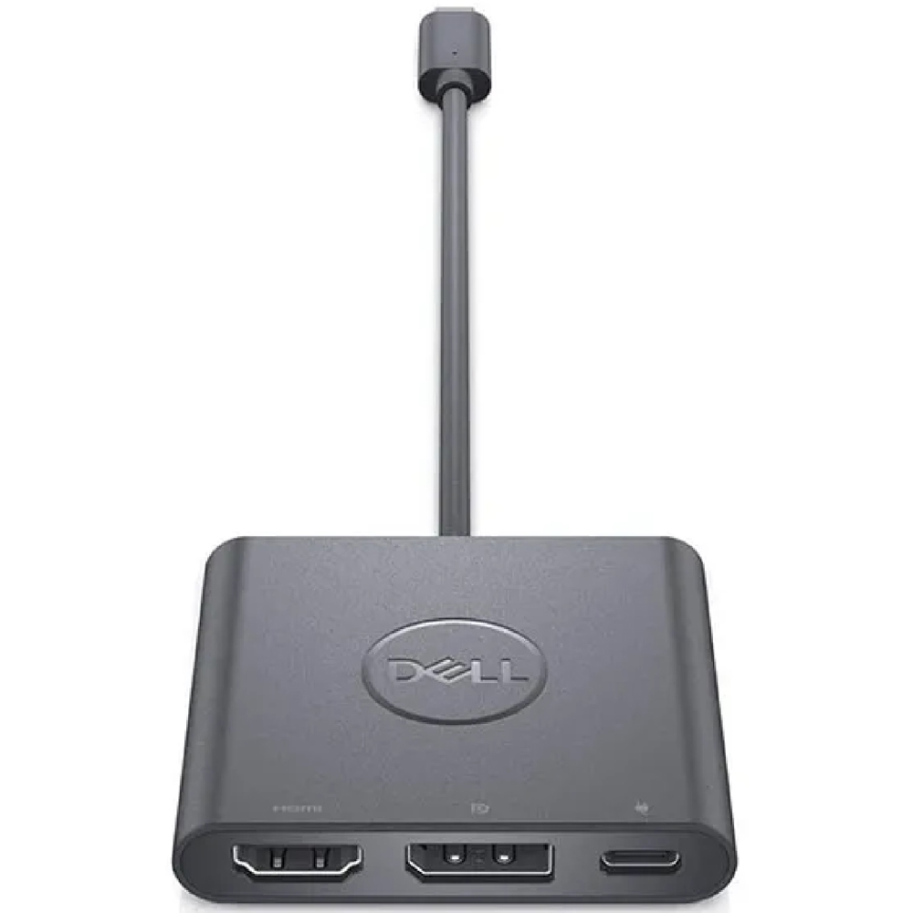 USB ადაპტერი Dell 470-AEGY, USB-C Male to HDMI/DP, Adapter, Grey