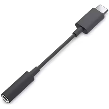 USB ადაპტერი Dell 750-BBDJ, USB-C Male to 3.5mm, Adapter, Magnetite