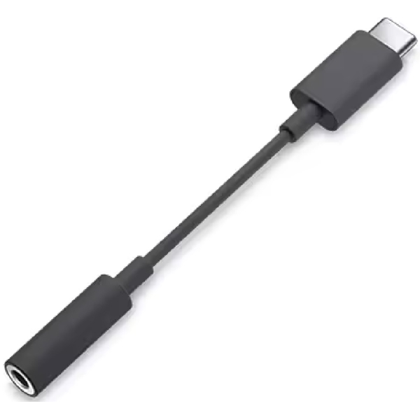 Dell 750-BBDJ, USB-C Male to 3.5mm, Adapter, Magnetite