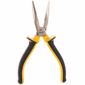 Topex 32D125, Combination Plier, Black/Yellow