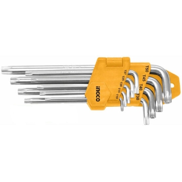 Ingco HHK13091, 9 Pcs Professional Tool Set, Orange