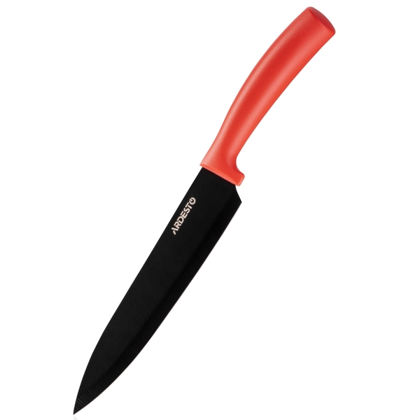 დანების ნაკრები Ardesto AR2103BR Black Mars, 3Pcs, Knife Set, Red