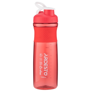 წყლის ბოთლი Ardesto AR2204TR, 1L, Water Bottle, Red