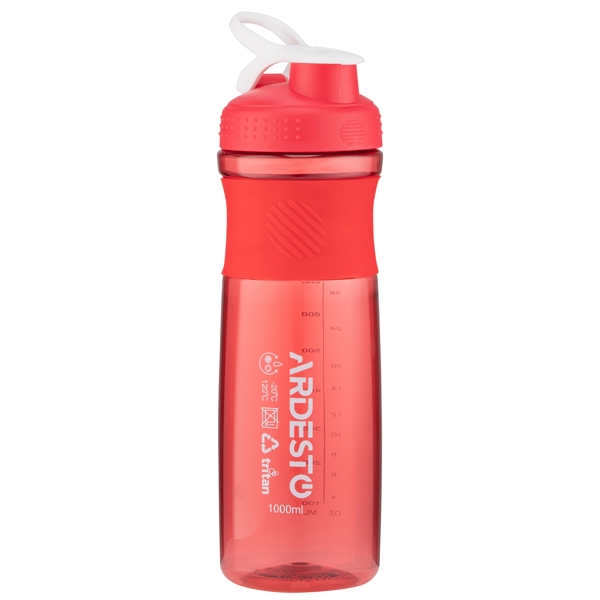 Ardesto AR2204TR, 1L, Water Bottle, Red