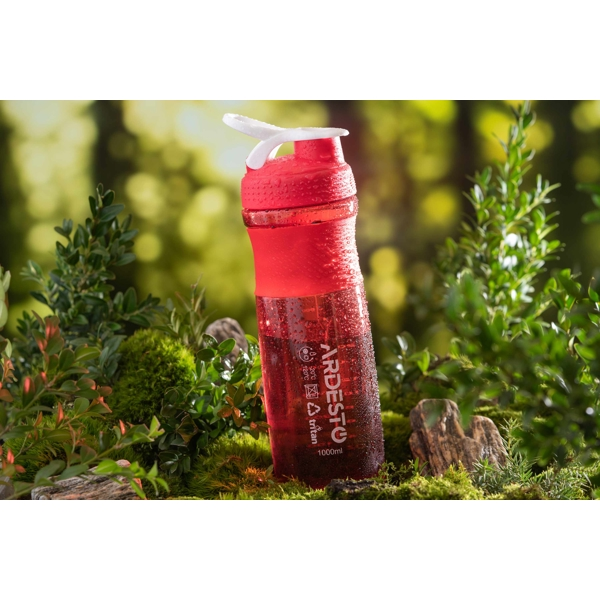 Ardesto AR2204TR, 1L, Water Bottle, Red