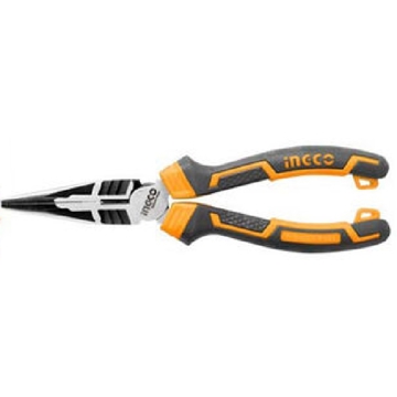 ბრტყელტუჩა Ingco HHLNP28200, Plier, Black/Orange