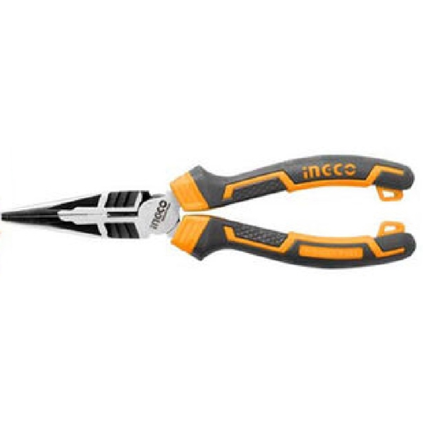 ბრტყელტუჩა Ingco HHLNP28200, Plier, Black/Orange