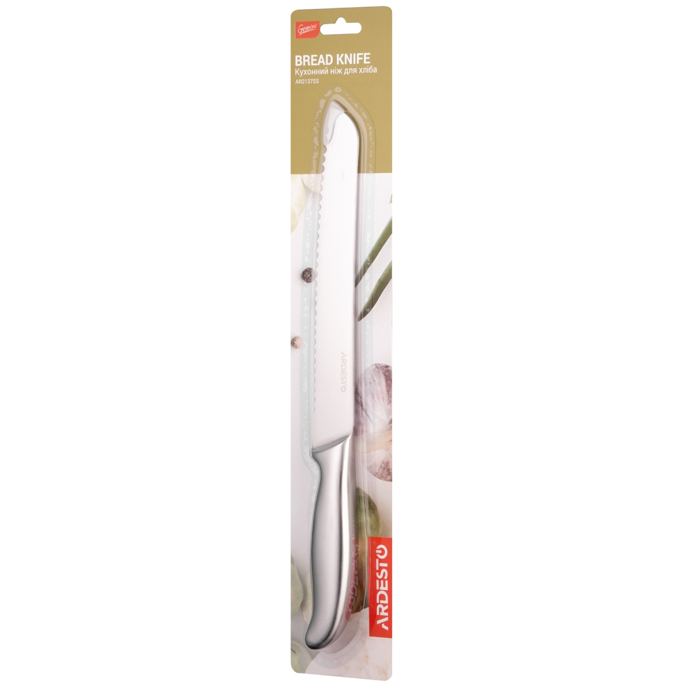 დანა Ardesto AR2137SS Gemini, Kitchen Knife, 20.3 cm, Stainless Steel