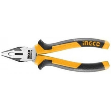 ბრტყელტუჩა Ingco HCP28208, Plier, Black/Yellow