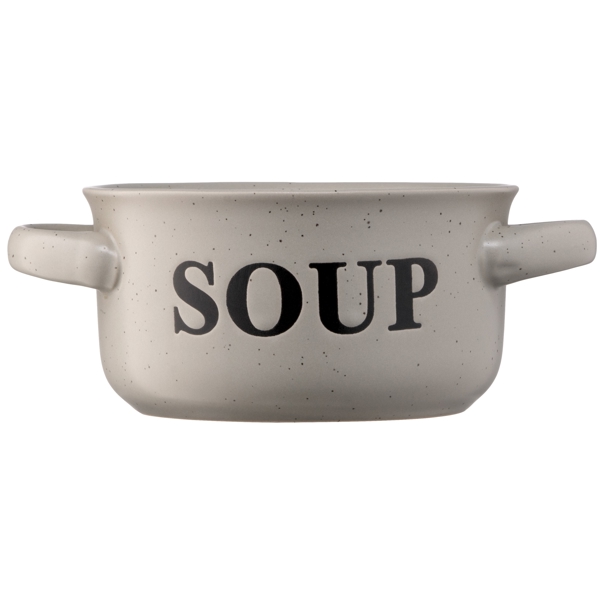 Ardesto AR3476GR Soup Bowl Alcor, 13cm, Ceramic, Grey