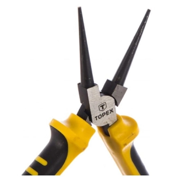 Topex 32D109, Round Nose Plier, Black/Yellow