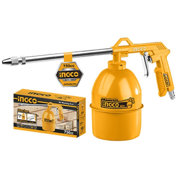 Ingco AWG1001, Air Spray Gun, Orange