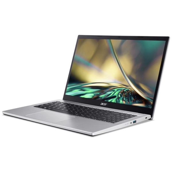 ნოუთბუქი Acer NX.K6TER.006 Aspire 3, 15.6", i3-1215U, 8GB, 512GB SSD, Integrated, Silver