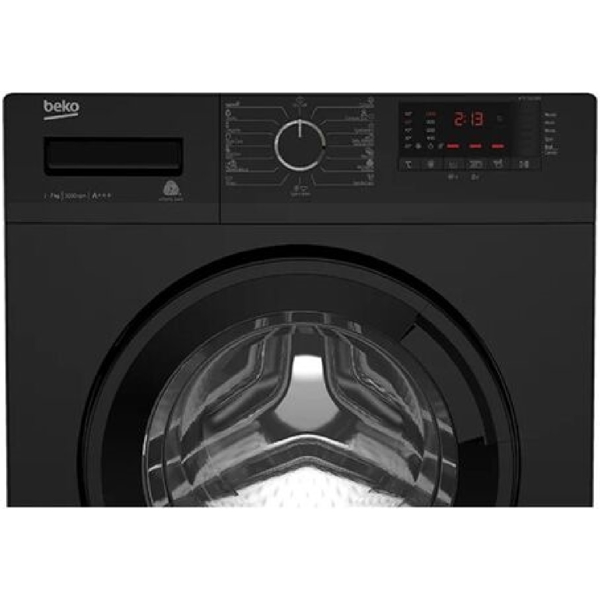 სარეცხი მანქანა Beko WTE 7512 B b300, 7Kg, A+++, 1000Rpm, Washing Machine, Black