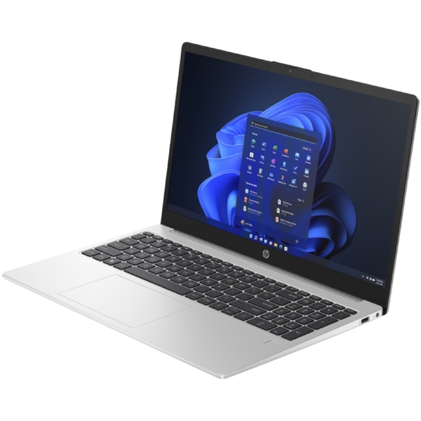 ნოუთბუქი HP 85C51EA 250 G10, 15.6", i3-1315U, 16GB, 512GB SSD, Integrated, Turbo Silver