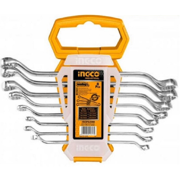 ხელსაწყოების ნაკრები Ingco HKSPA3088, 8Pcs Professional Tool Set, Silver
