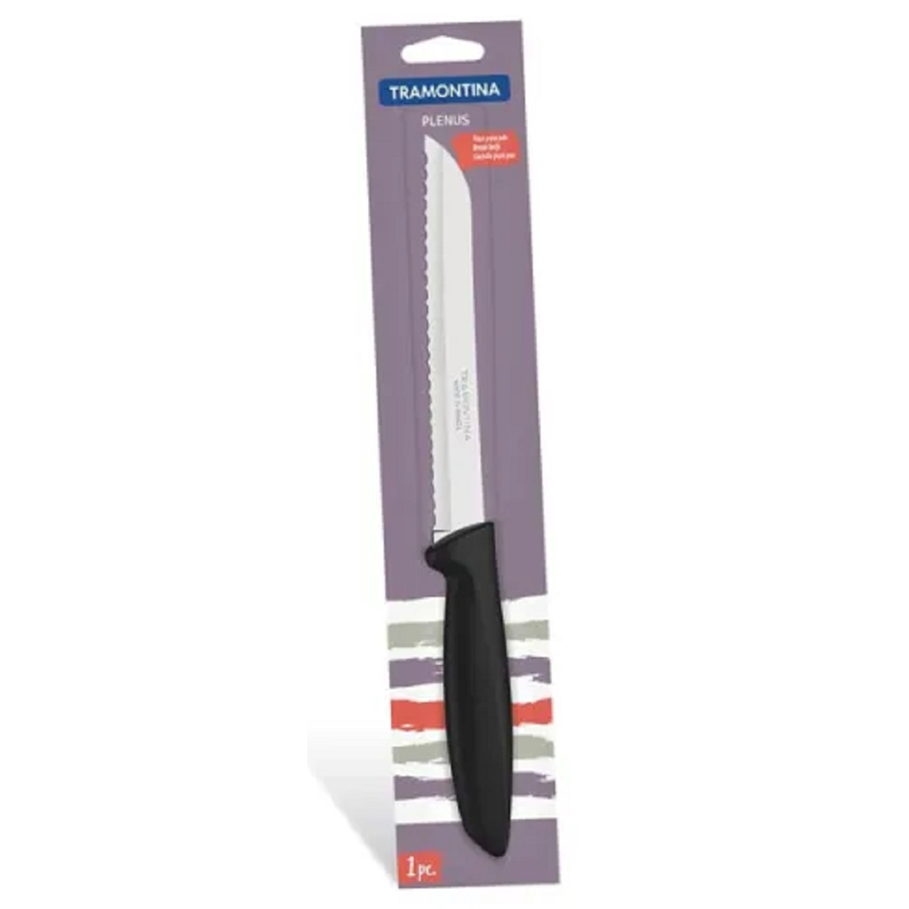 Tramontina 23422/107 Plenus, Kitchen Knife, 20 cm, Black