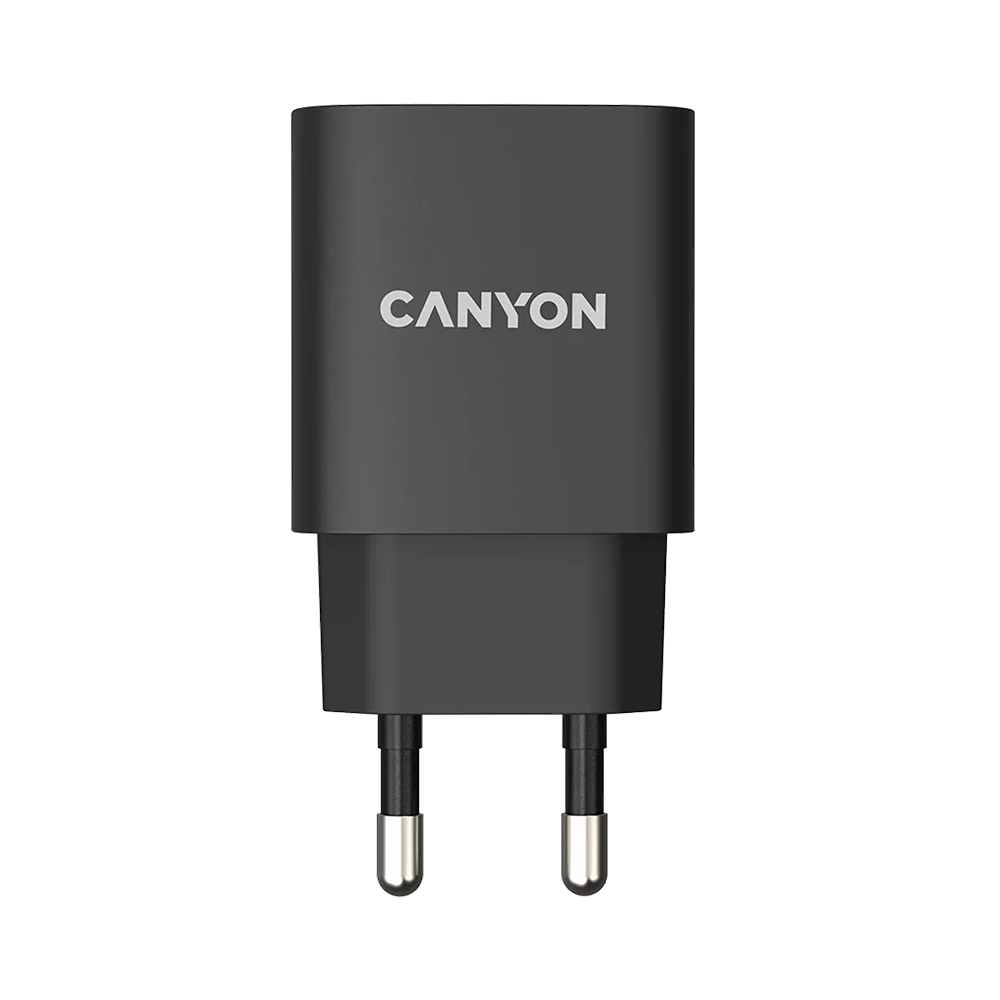 Canyon CNE-CHA20B02, 20W, Type-C, Black