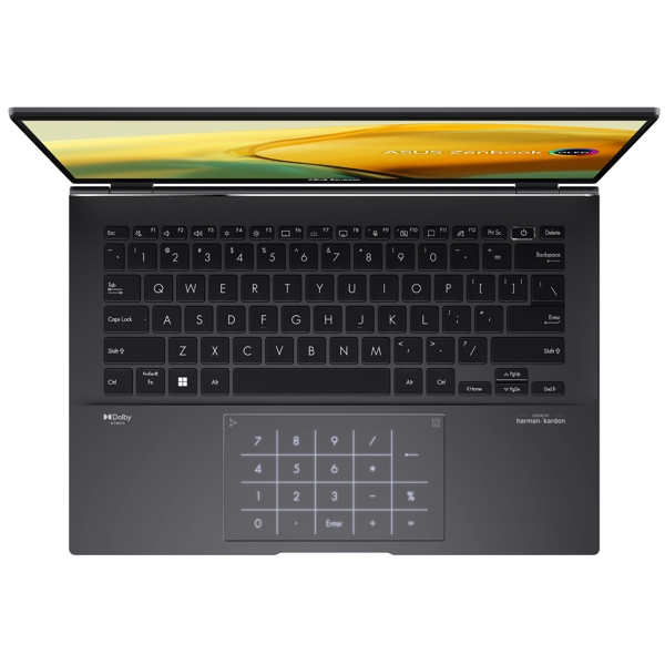 ნოუთბუქი Asus UM3402YA-KP373W ZenBook 14, 14", Ryzen 5-7530U, 16GB, 512GB SSD, Integrated, Jade Black