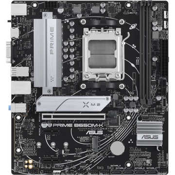 დედა დაფა Asus 90MB1F60-M0EAY0 PRIME B650M-K, AM5, DDR5, DIMM, 96GB