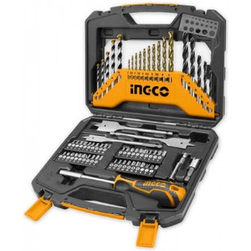 ხელსაწყოების ნაკრები Ingco HKTAC010671, 67Pcs Professional Tool Set, Silver