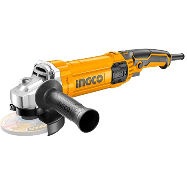 Ingco AG110038, 125mm, 12000Rpm, Orange/Black