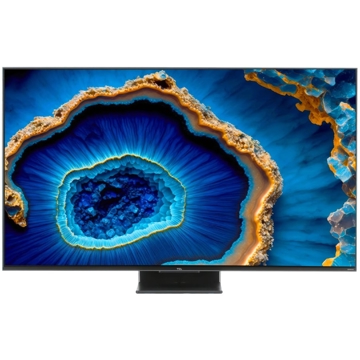 ტელევიზორი TCL 55C755/M653G1S-RU/GE, 55", 4K UHD, Smart TV, USB, HDMI, LAN, BT, WIFI, Black