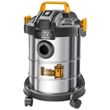 სამშენებლო მტვერსასრუტი Ingco VC14122, 800W, 12L, Construction Vacuum Cleaner, Silver