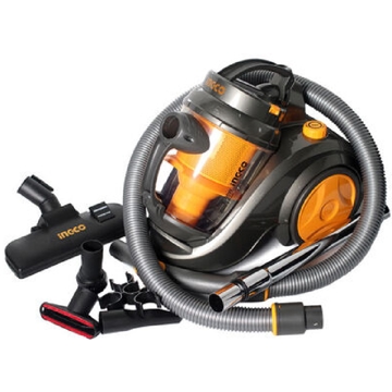 სამშენებლო მტვერსასრუტი Ingco VC20258, 2000W, 2.5L, Construction Vacuum Cleaner, Orange/Black