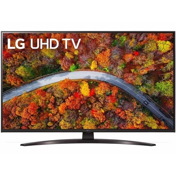 LG 43UR81006LJ, 43", 4K UHD, Smart TV, USB, HDMI, BT, WIFI, Black