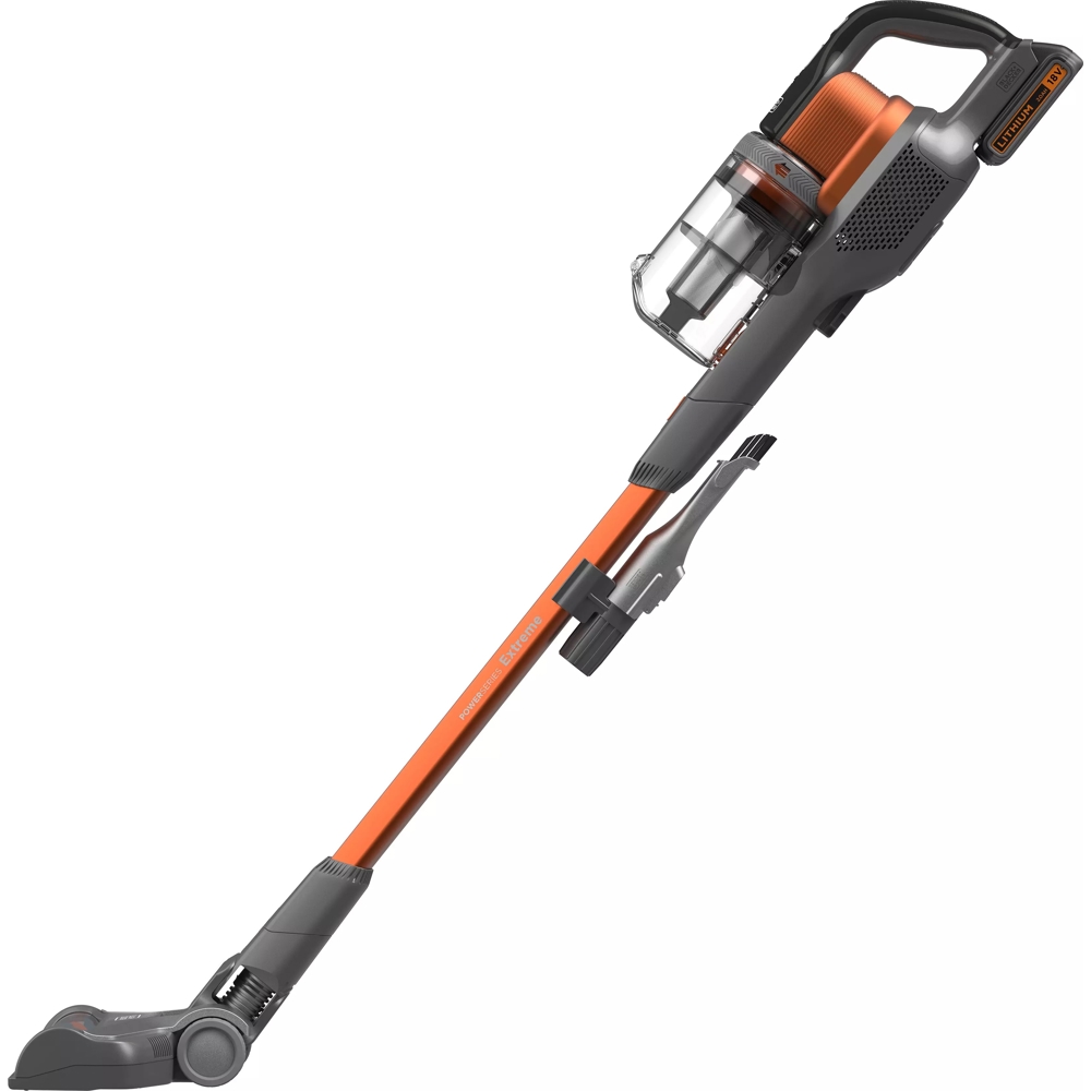 მტვერსასრუტი Black And Decker BHFEV182C-QW, 36W, 650ML, Vacuum Cleaner, Black/Orange