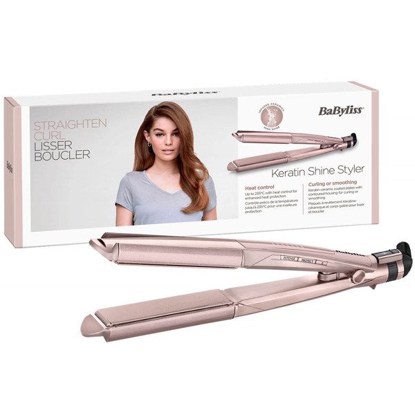 თმის უთო Babyliss BA-ST335AE/ILE, Hair Straightener, Pink