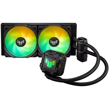 თხევადი გაგრილება Asus TUF 90RC00U1-M0UAY0 LC II 240 ARGB, 120mm, 2000Rpm, Liquid Cooling, Black