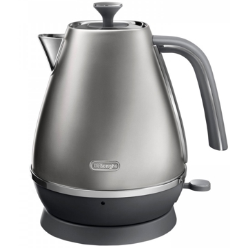 DeLonghi KBI2001.S, 2000W, 1.7L, Electric Kettle, Silver