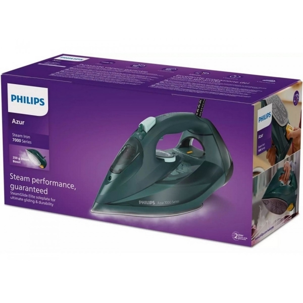 Philips DST7050/70, 2800W, 300ML, Steam Iron, Green