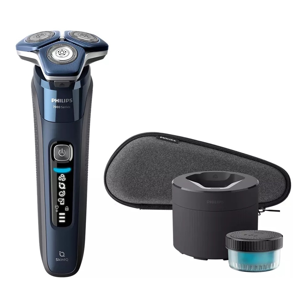 წვერსაპარსი Philips S7885/50, Electric Shaver, Black/Blue