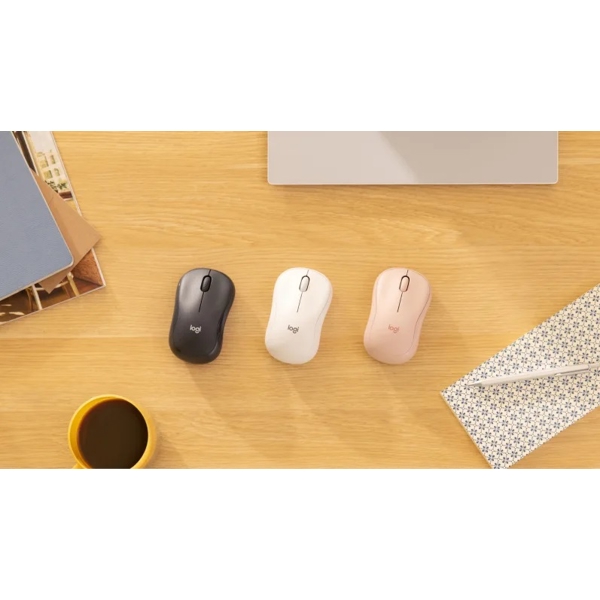 Logitech 910-007121 M240, Wireless, Bluetooth, Mouse, Pink