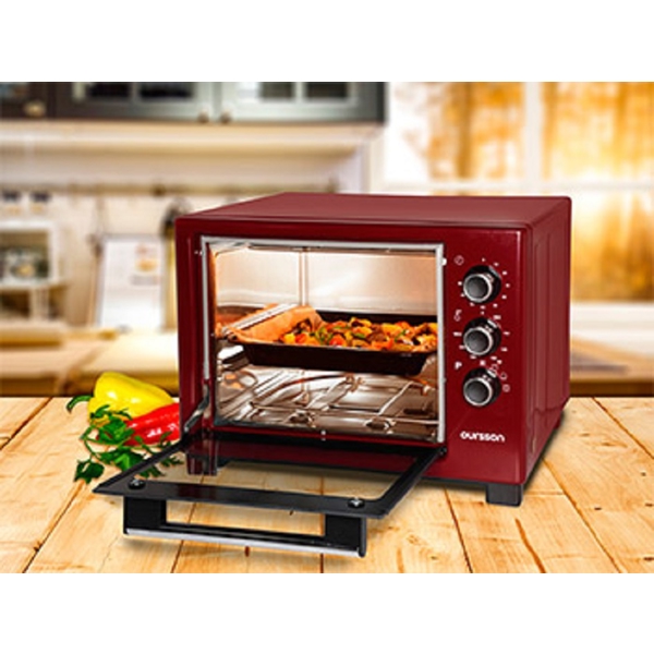 ელექტრო ღუმელი Oursson MO2005/DC, 1400W, 20L, Electric Oven, Red