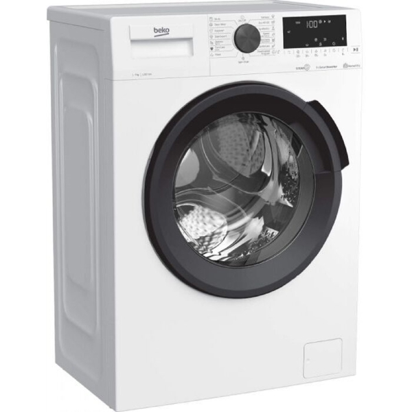 Beko WUE 7626 XBW b300, 7Kg, A, 1200Rpm, Washing Machine, White