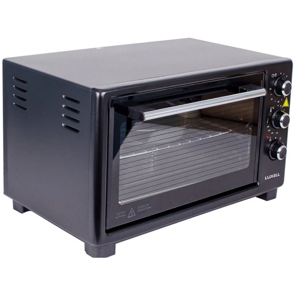 Luxell MO-46BL, 1800W, 46L, Electric Oven, Black