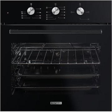 ჩასაშენებელი ელექტრო ღუმელი Kumtel A66-S2 GL (MT) B, 54L, Built-In, Black