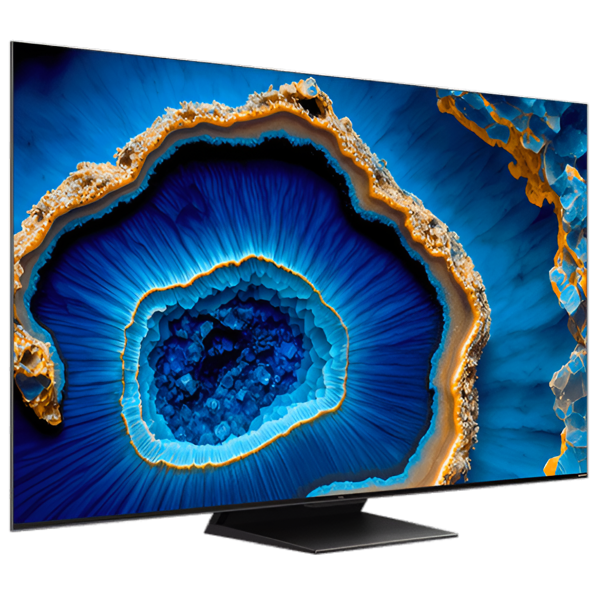 ტელევიზორი TCL 85C755/M653G1S-EU/GE, 85", 4K UHD, Smart TV, USB, HDMI, BT, WIFI, Black