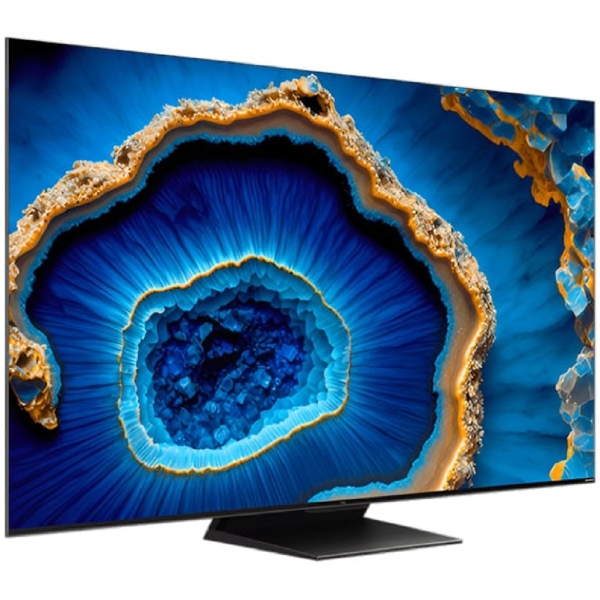 ტელევიზორი TCL 75C755/M653G1S-RU/GE, 75", 4K UHD, Smart TV, USB, HDMI, LAN, BT, WIFI, Black
